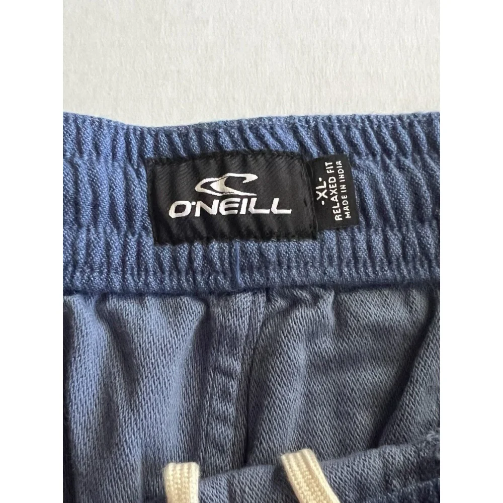 O'Neill Willow Elastic Waist 8" Hybrid Shorts Pull On Relaxed Fit Dark Blue Golf - Picture 5 of 7